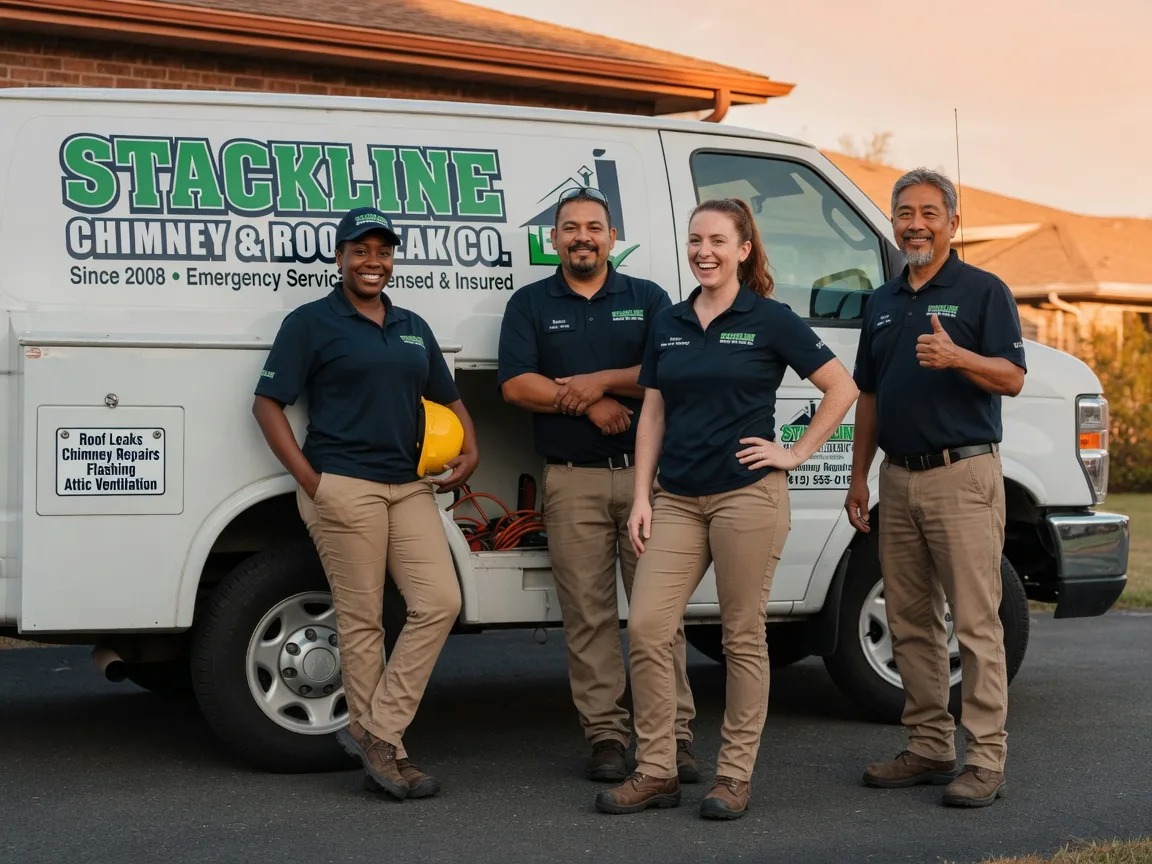 Chimney flashing repair company in Spring Glen, PA